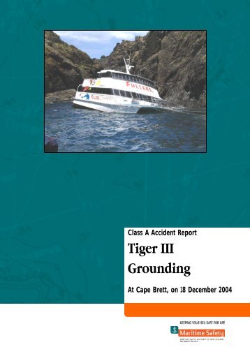 tiger iii - Maritime New Zealand