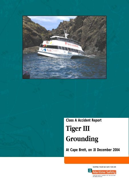 tiger iii - Maritime New Zealand