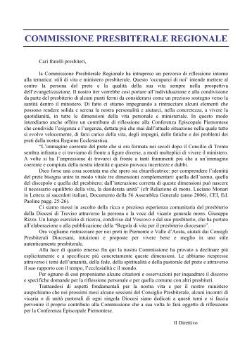 Il prete oggi.pdf - Webdiocesi