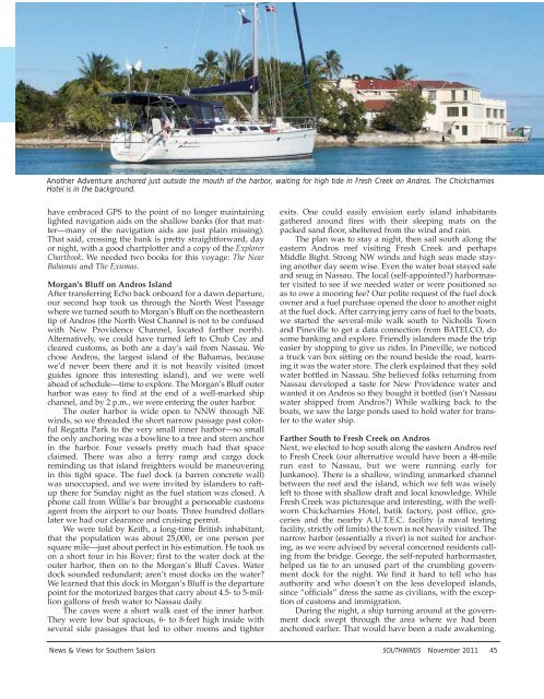 News & Views for Southern Sailors - Southwinds Magazine