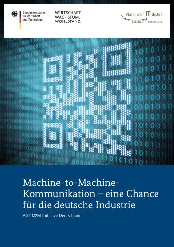 eine Chance fÃ¼r die deutsche Industrie - M2M Alliance