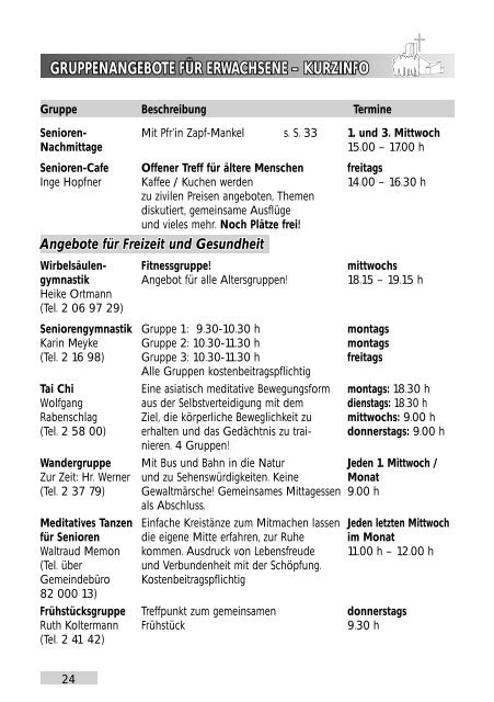 Gemeindebrief Nr. 23 - Rheindorf