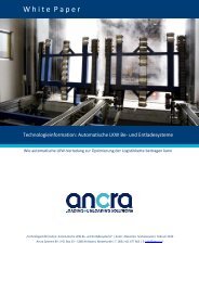 White Paper - Ancra Systems