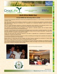 Newsletter November 2012 - CropLife Africa Middle East