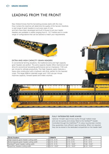 NEW HOLLAND CR