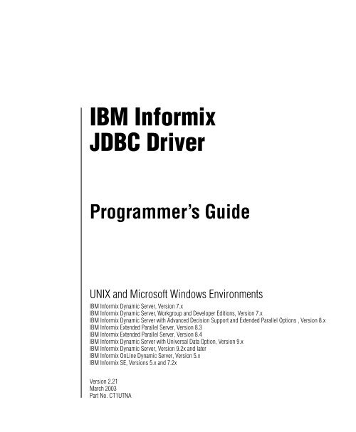 informix error standard 206