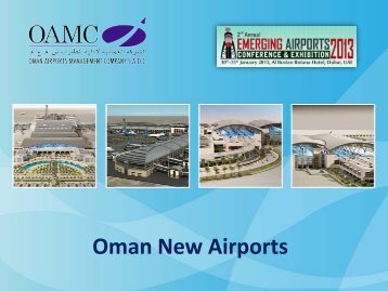 Oman New Airports - Emerging Markets Airports Awards