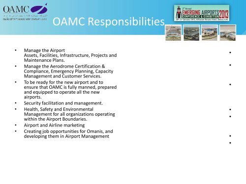 Oman New Airports - Emerging Markets Airports Awards