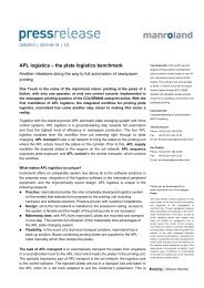 APL logistics â the plate logistics benchmark - PrintersLounge