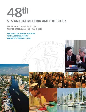 48th STS ANNUAL MEETING ANd EXHIBITION - Society of Thoracic ...