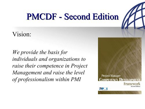 Use PMCDF ... Become a Better Project Manager - gt islig