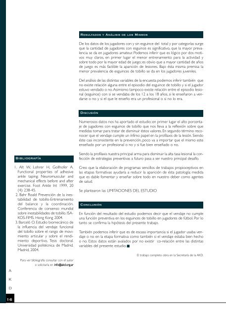 art 2_38.pdf - AsociaciÃ³n de KinesiologÃ­a del Deporte