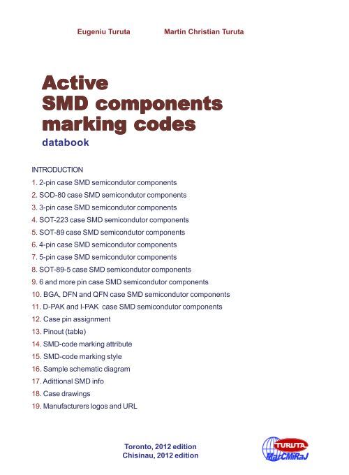 SMD-codes databook 2012 edition - Turuta Electronics World