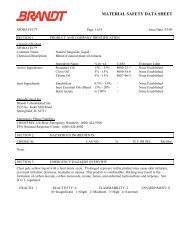 MATERIAL SAFETY DATA SHEET