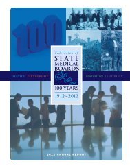 100 YEARS - Federation of State Medical Boards