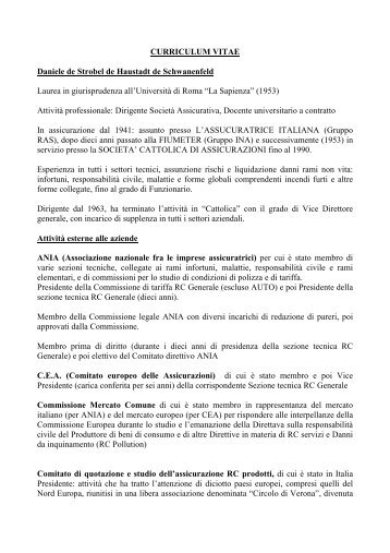 Curriculum Vitae - Studio Legale Picotti