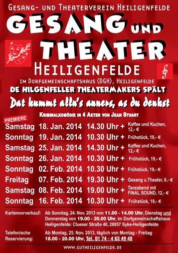 und Theaterverein Heiligenfelde