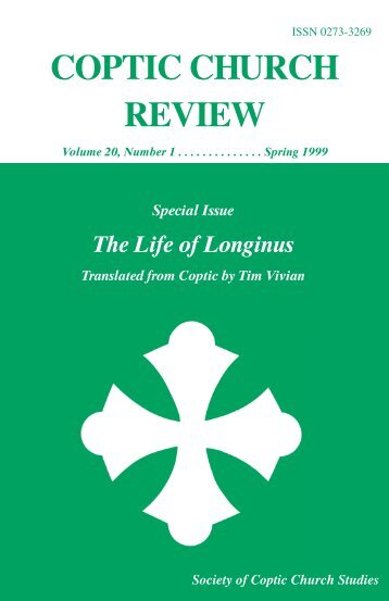 Home_files/1999 Spring.Vol20.#1.pdf - Coptic Church Review