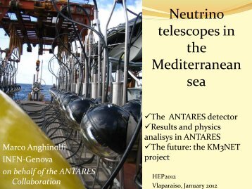 Neutrino telescopes in the Mediterranean sea