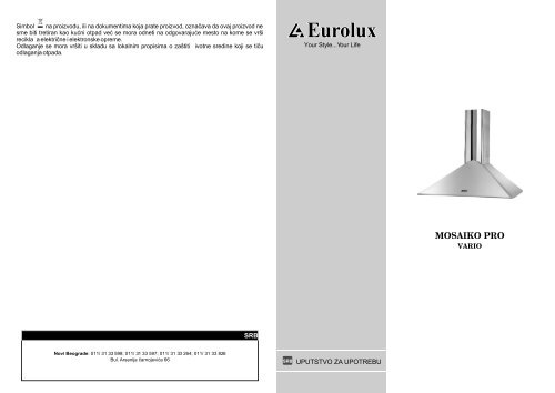 Knjizica sa instrukcijama - LEKS Group