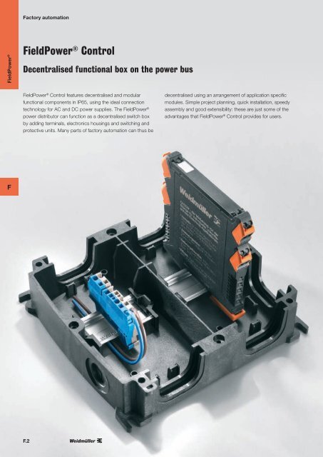 ÐÐ°ÑÐ°Ð»Ð¾Ð³ Weidmuller: Enclosures and Cable Glands