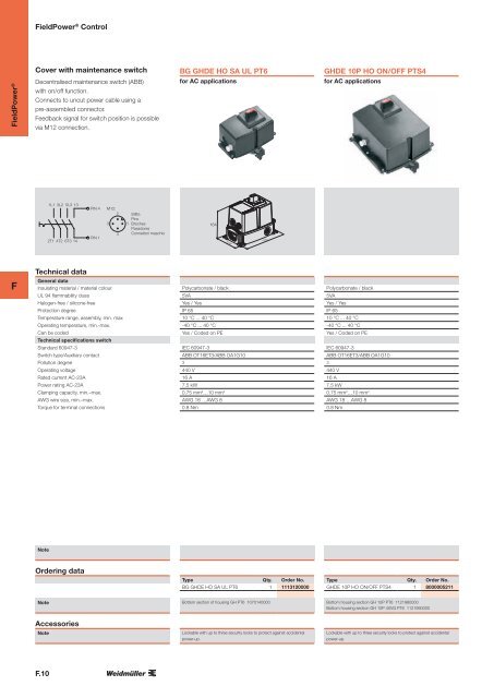 ÐÐ°ÑÐ°Ð»Ð¾Ð³ Weidmuller: Enclosures and Cable Glands