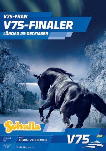 29 december - Solvalla