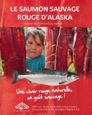 Le Saumon Sauvage rouge d'AlaskaASMI_Leaflet ... - Alaska Seafood