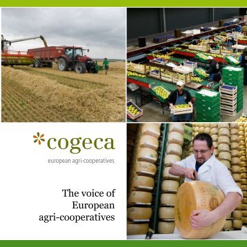 The voice of European agri-cooperatives - Copa-Cogeca