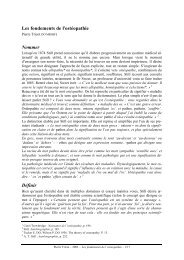 Les fondements de l'ostÃ©opathie Nommer DÃ©finir - Approche ...