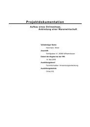 Projektdokumentation