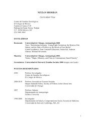 CV completo (PDF) - Centro de Estudios Sociológicos - El Colegio ...