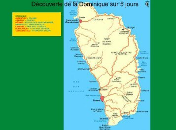 excursions decouverte 5 jours - Antilles-Dominica