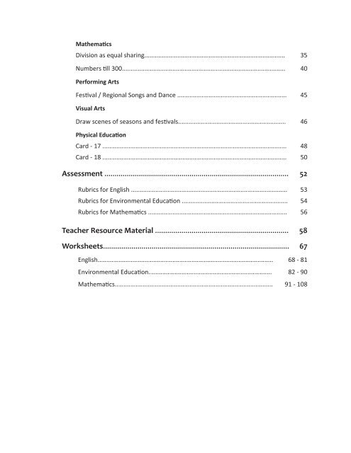 Unit 9: Seasons & Festivals - New Indian Model School, Dubai