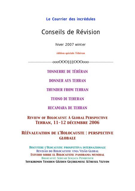 Hiver Historical Revisionism By Vrij Historisch Onderzoek