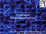 Holographic Entanglement Entropy - KIAS