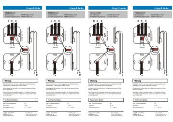 Lingg & Janke Tastsensor BBCCDD Lingg & Janke Tastsensor ...