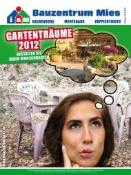 Gartenkatalog #GARTEN 2018 i&amp;M Bauzentrum Mies