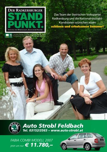 Auto Strobl Feldbach - Steirische Volkspartei