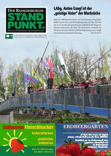 Bahn: Spielfeld â€“Radkersburg ist auf Schiene - Steirische Volkspartei