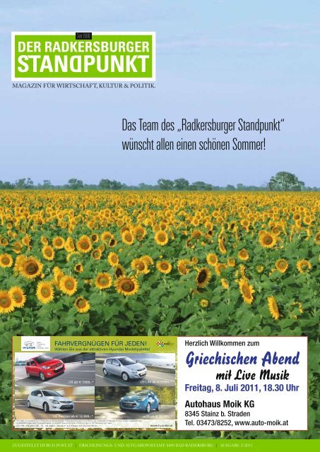 Radkersburger Standpunkt - Steirische Volkspartei