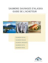 saumons sauvages d'alaska guide de l'acheteur - Alaska Seafood