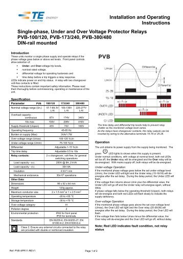 PVB - Crompton Instruments