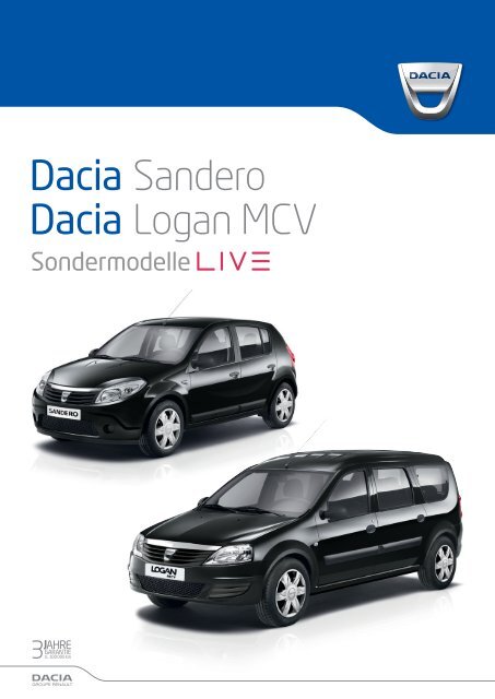 Dacia Sandero Dacia Logan MCV - Daciamodellen.nl