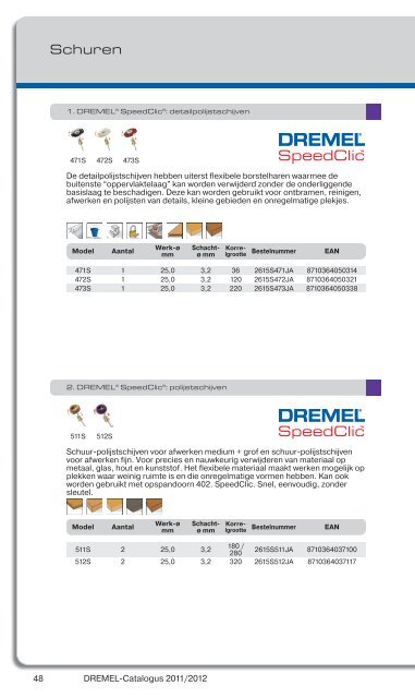 Catalogus 2011/2012 - Dremel