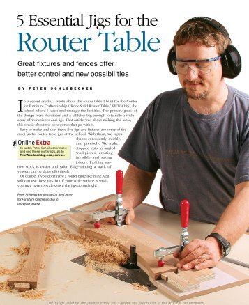 5 Essential Jigs for the Router Table - gerald@eberhardt.bz