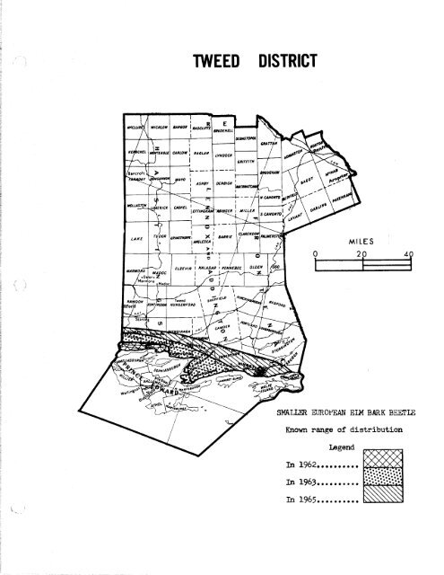 Forest Insect and Disease Survey; Ontario, 1965 - NFIS