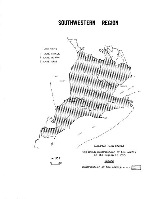 Forest Insect and Disease Survey; Ontario, 1965 - NFIS