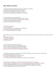 Previous Midterm Key - Marriott School