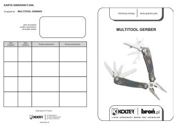 Multitool Gerber.cdr - Kolter